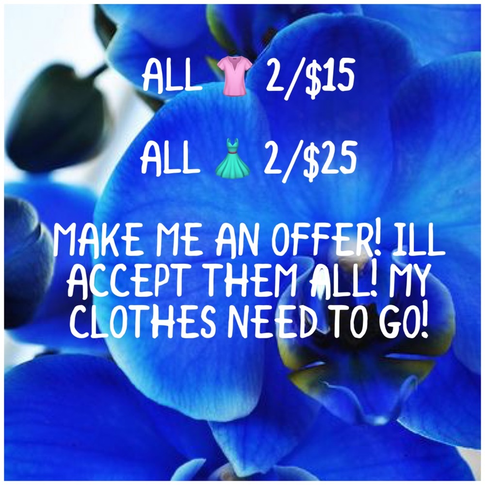 CLOTHES NEED TO GO!